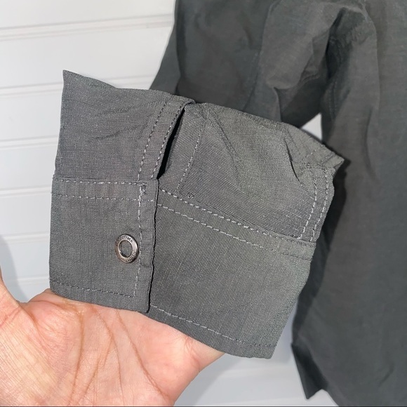 Gray Hooded jacket, full zip Size Large - Picture 4 of 8